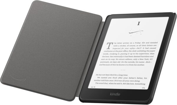 All-new Amazon Kindle Paperwhite and Kindle Colorsoft Signature Edition Case, Lightweight and Water-Safe, Foldable Protective Cover - Fabric
