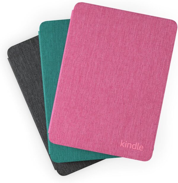 All-new Amazon Kindle Paperwhite and Kindle Colorsoft Signature Edition Case, Lightweight and Water-Safe, Foldable Protective Cover - Fabric
