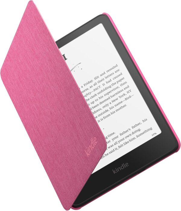 All-new Amazon Kindle Paperwhite and Kindle Colorsoft Signature Edition Case, Lightweight and Water-Safe, Foldable Protective Cover - Fabric