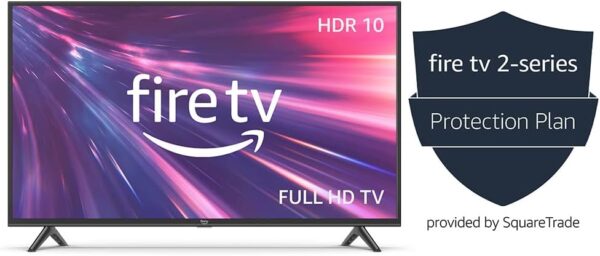 Amazon Fire TV 32" 2-Series (newest model), HD smart TV with Fire TV Alexa Voice Remote, stream live TV without cable