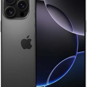 Apple iPhone 16 Pro, US Version, 256GB, Black Titanium - Unlocked (Renewed)
