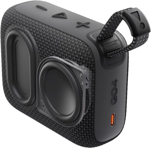 JBL JBLGO4BLKAM-Z Go 4 Portable Bluetooth Speaker, Black - Certified Refurbished