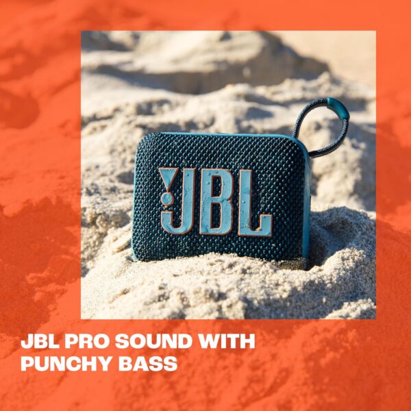 JBL JBLGO4BLKAM-Z Go 4 Portable Bluetooth Speaker, Black - Certified Refurbished