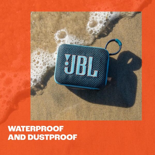 JBL JBLGO4BLKAM-Z Go 4 Portable Bluetooth Speaker, Black - Certified Refurbished